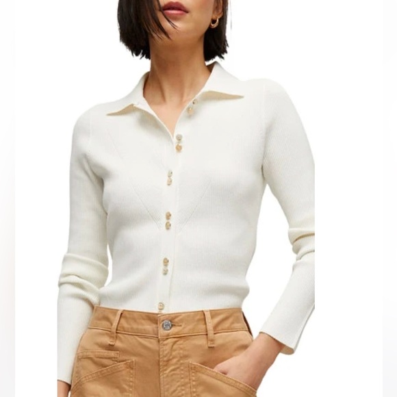 Veronica Beard Tops - NWT Veronica Beard Aviva Rib-Knit Cardigan